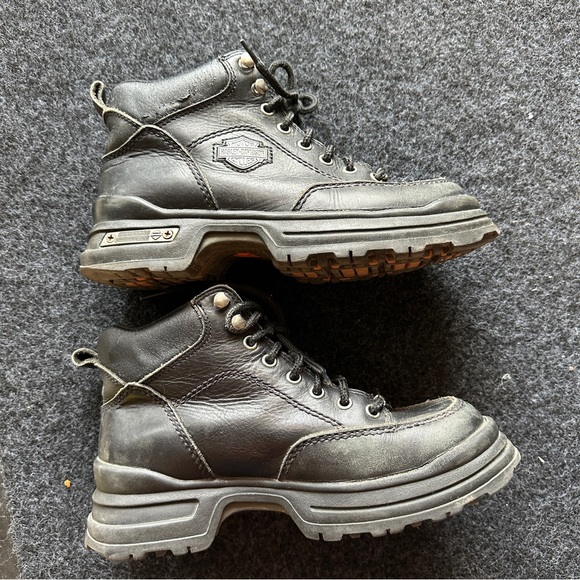 Harley Davidson Short Motorcycle Boots - Picture 9 of 12